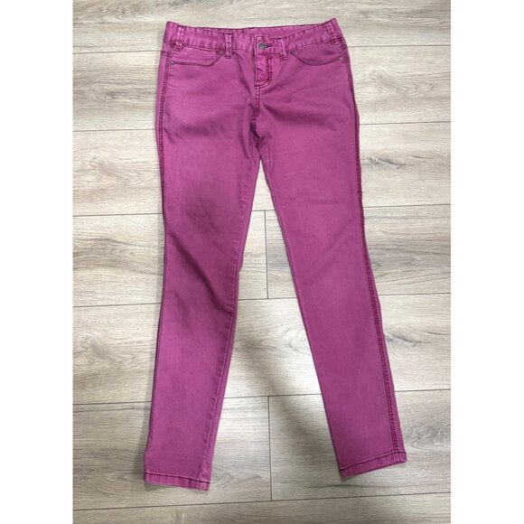 Free People Skinny Jeans Magenta - Picture 1 of 6